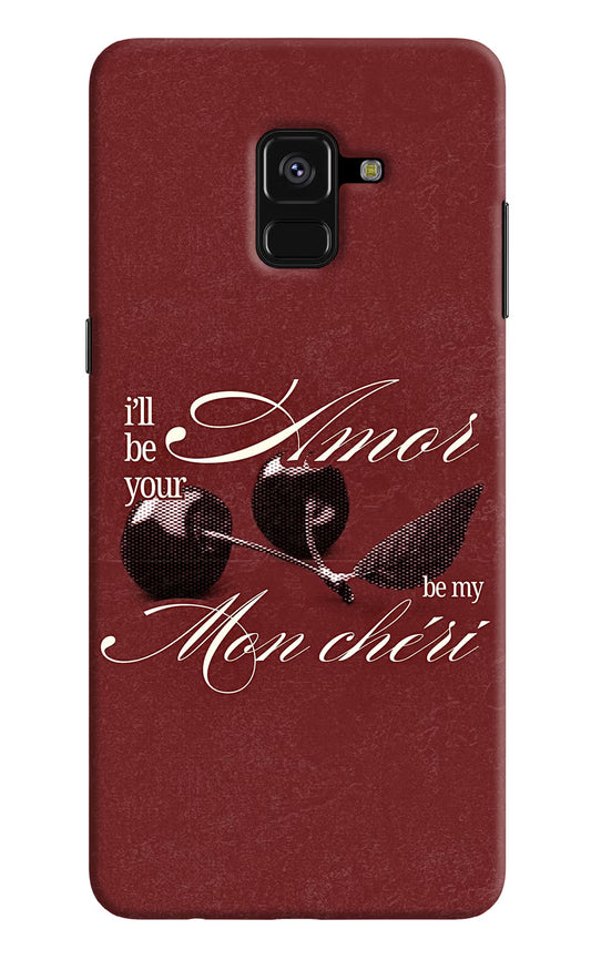 Velvet Cherry Samsung A8 plus Back Cover