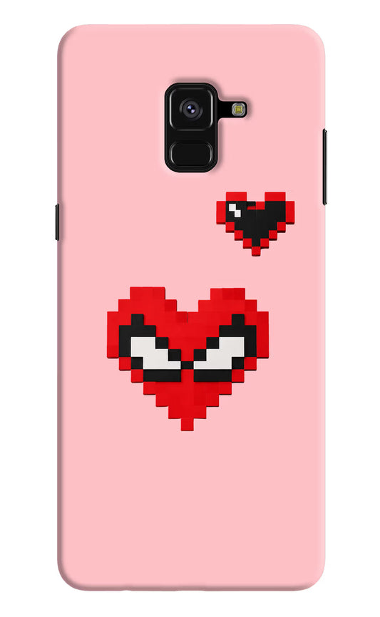 Gwen Heart Samsung A8 plus Hard Case Back Cover by Casekaro