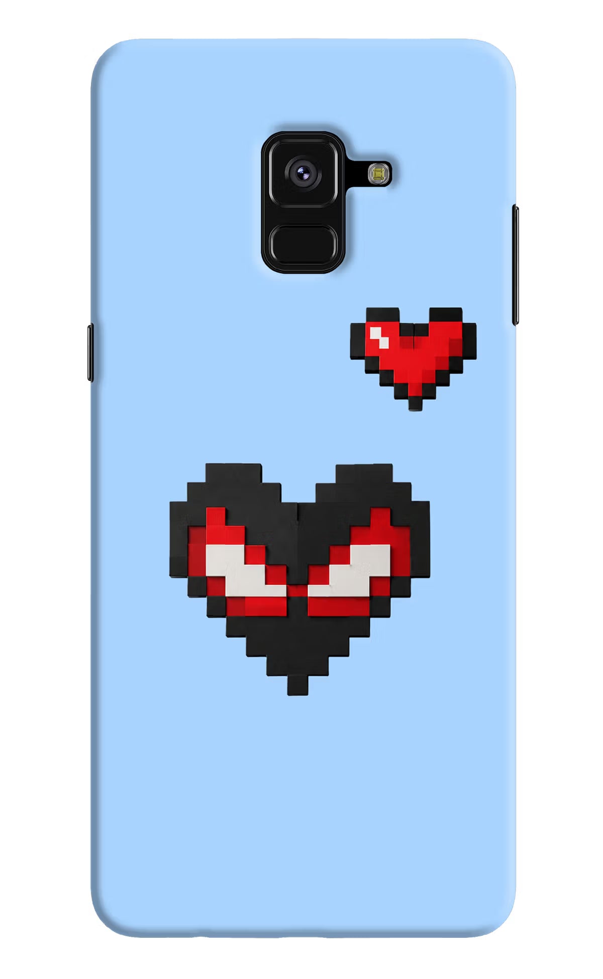 Peter Heart Samsung A8 plus Back Cover