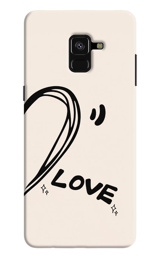 Soul Line Samsung A8 plus Hard Case Back Cover by Casekaro