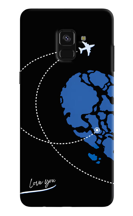 Love Orbit Samsung A8 plus Hard Case Back Cover by Casekaro