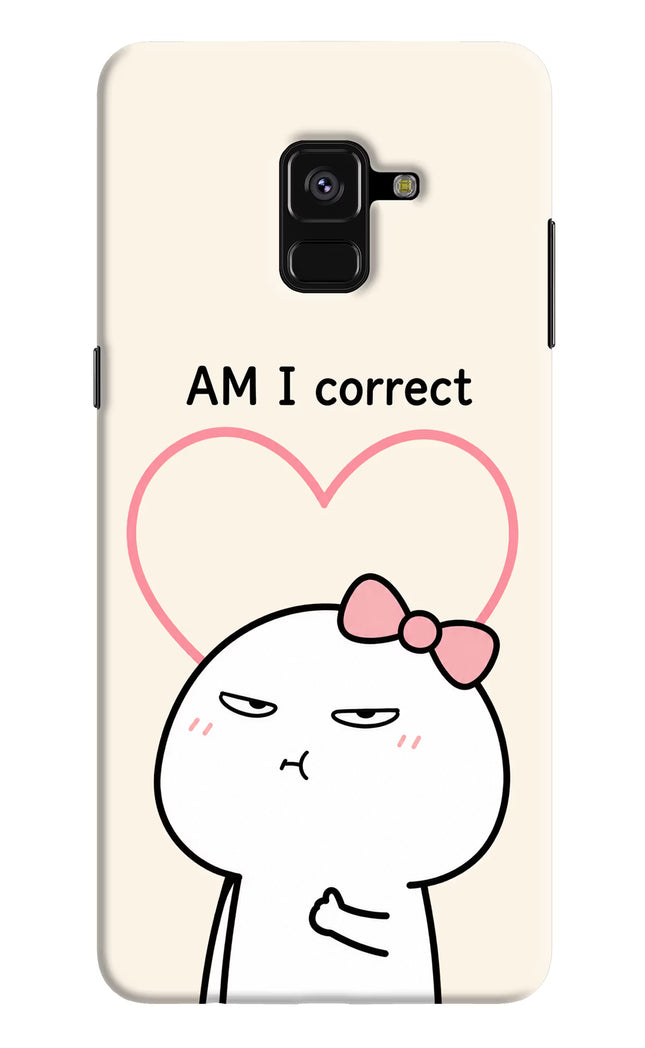 Always Right Samsung A8 plus Hard Case Back Cover by Casekaro