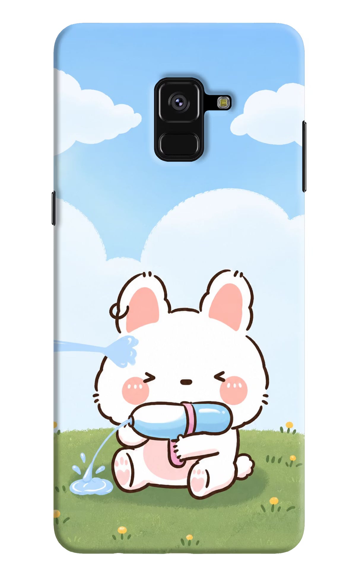 Bunny Treat Samsung A8 plus Back Cover