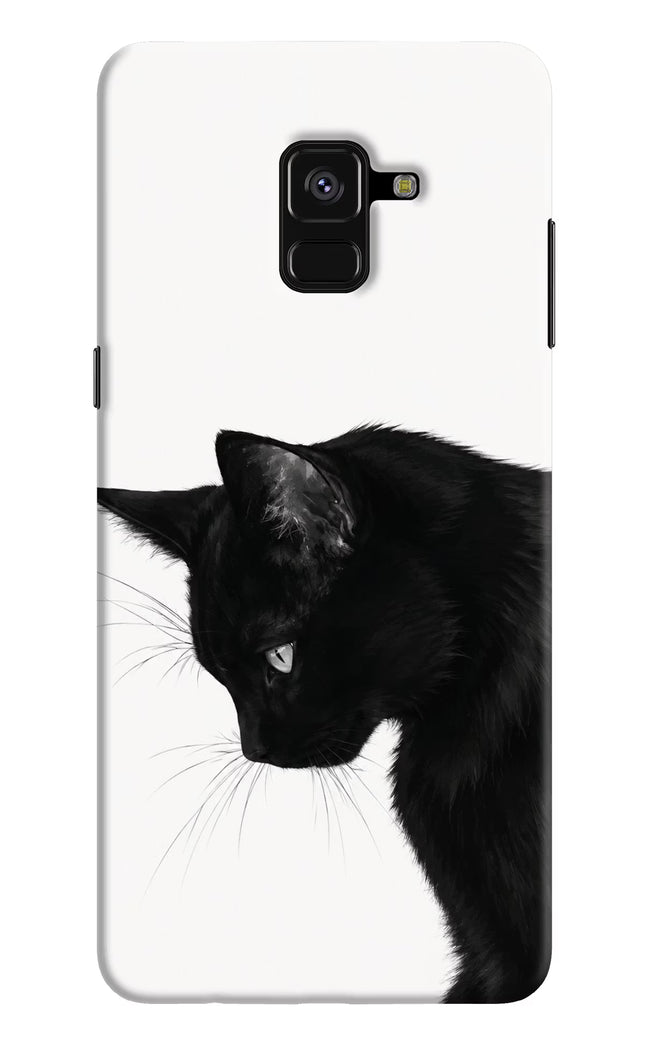 Shadow Gaze Samsung A8 plus Hard Case Back Cover by Casekaro