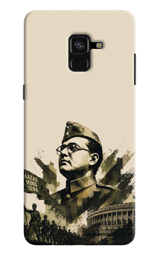 Netaji Rising Samsung A8 plus Hard Case Back Cover by Casekaro