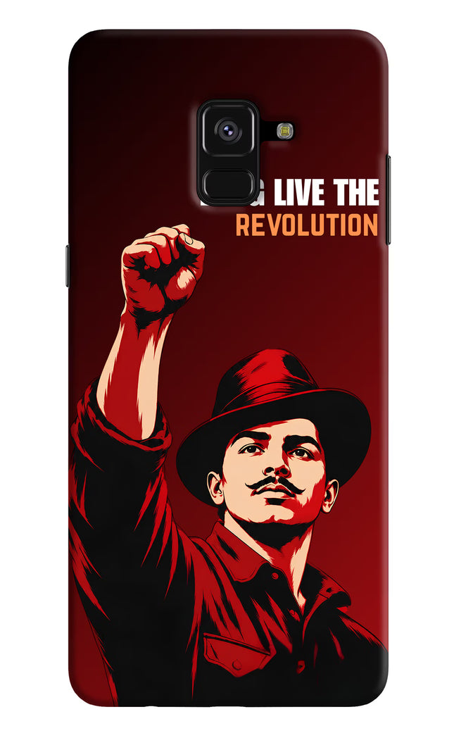 Bhagat Singh Revolution Samsung A8 plus Hard Case Back Cover by Casekaro