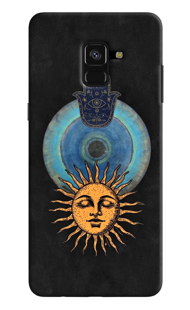 Divine Sun Samsung A8 plus Hard Case Back Cover by Casekaro