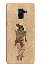 Krishna Samsung A8 plus Hard Case Back Cover by Casekaro