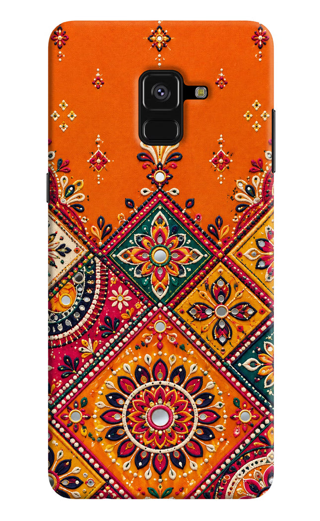 Kutch Glow Samsung A8 plus Hard Case Back Cover by Casekaro