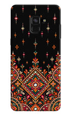Noir Mehfil Samsung A8 plus Back Cover