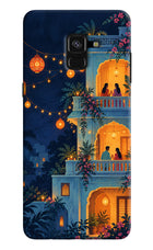 Balcony Glow Samsung A8 plus Back Cover