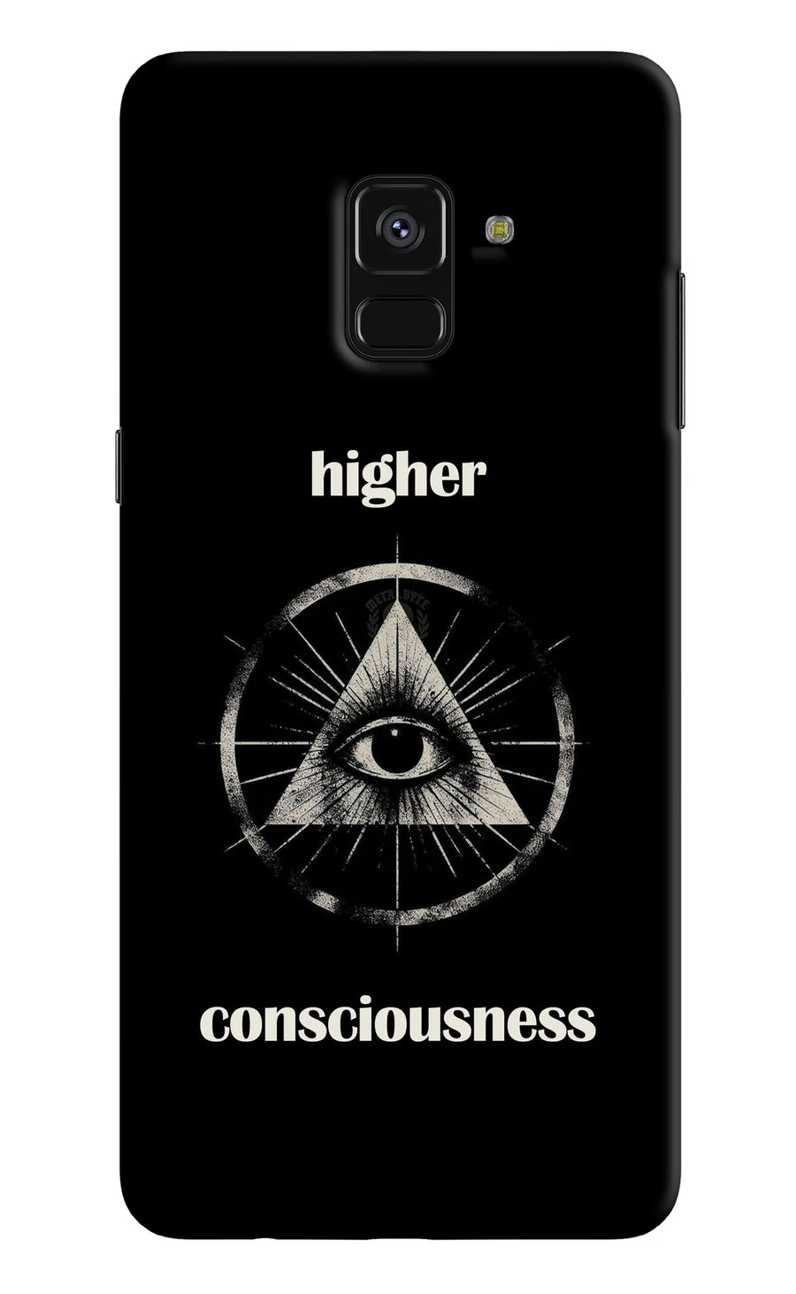 Illuminati Eye Samsung A8 plus Back Cover, Hard case