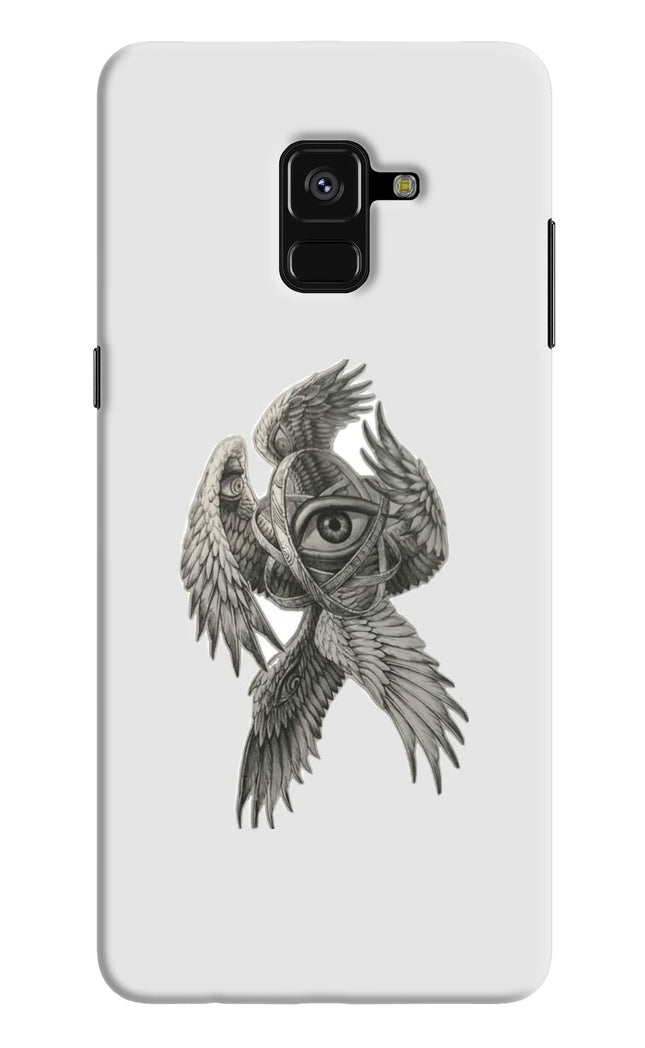 Accurate Angel Samsung A8 plus Hard Case Back Cover by Casekaro