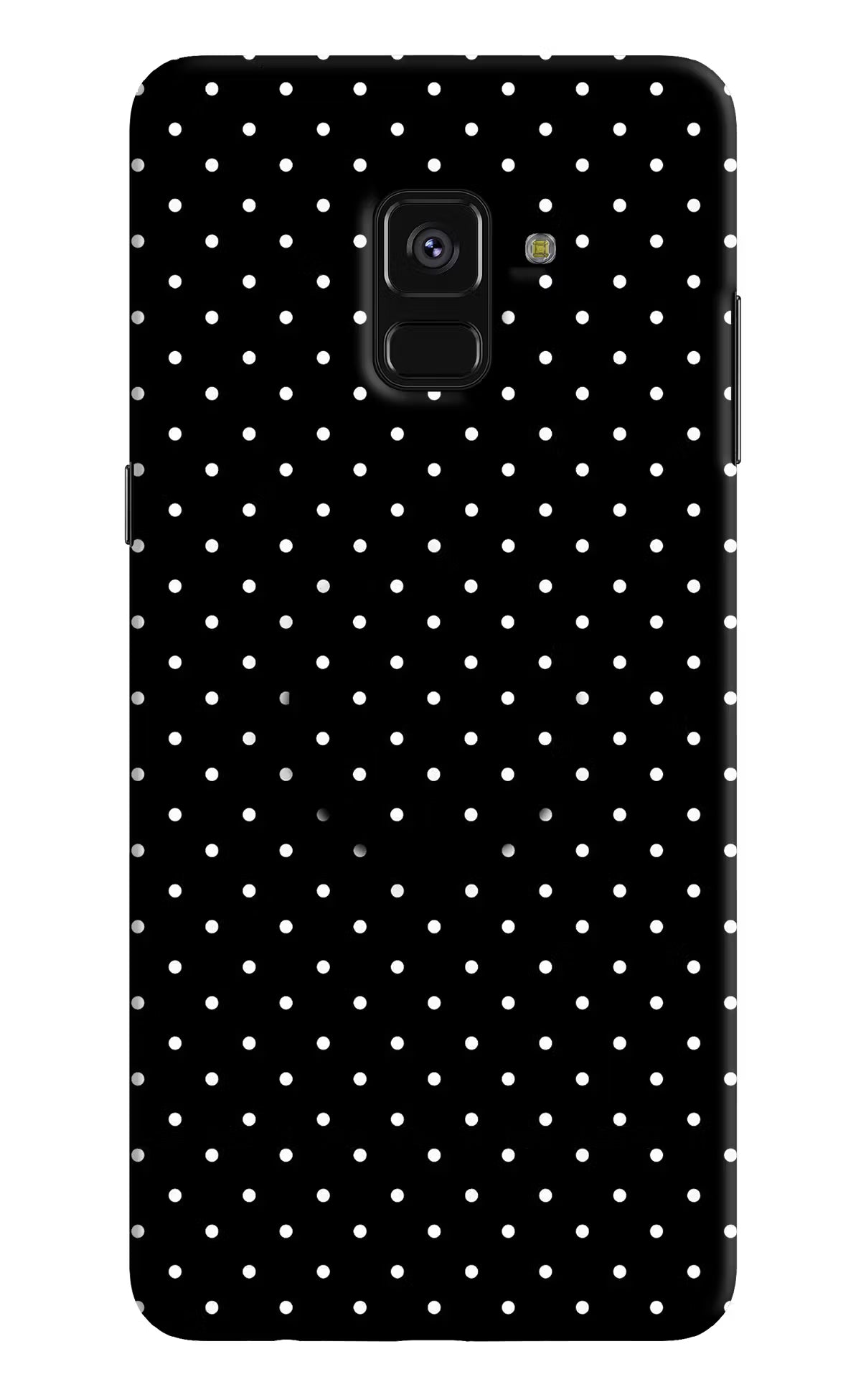 White Dots Samsung A8 plus Pop Case by Casekaro