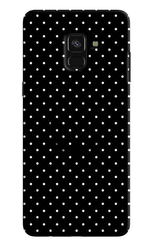 White Dots Samsung A8 plus Pop Case by Casekaro