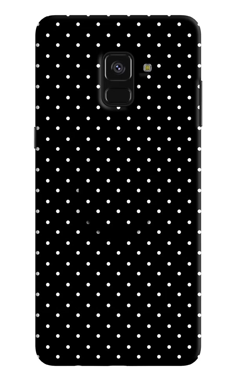 White Dots Samsung A8 plus Pop Case, Hard case