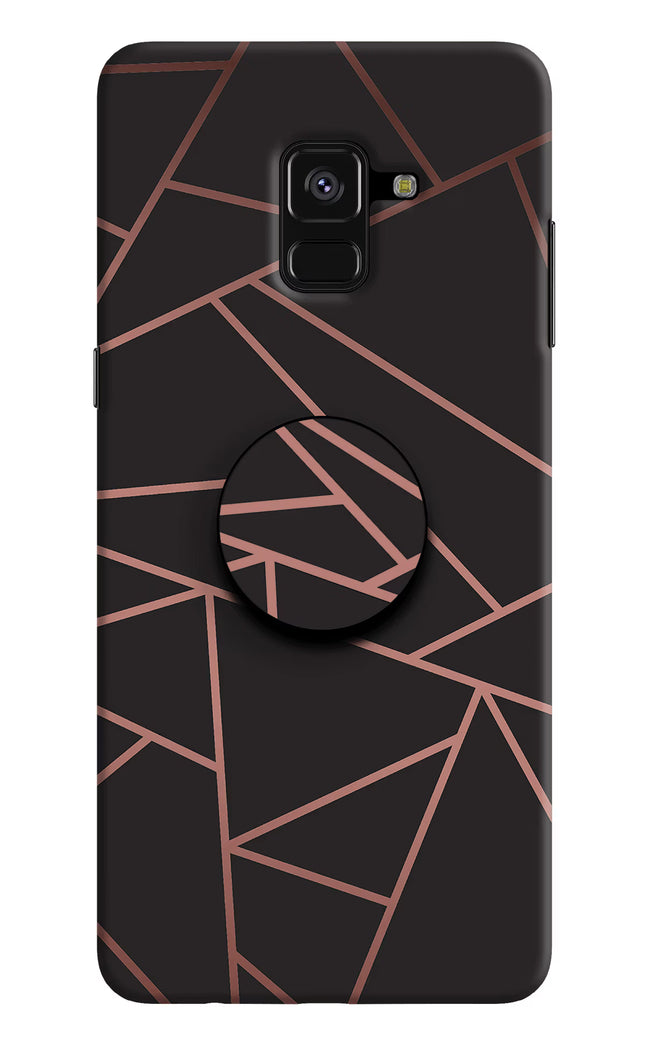 Geometric Pattern Samsung A8 plus Pop Case by Casekaro