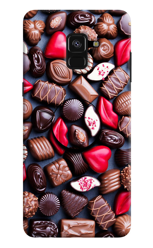 Chocolates Samsung A8 plus Pop Case by Casekaro