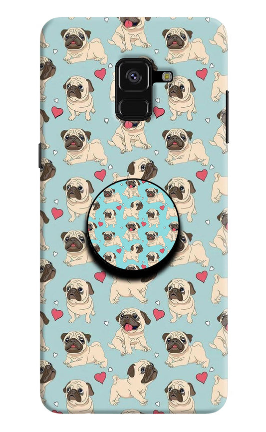 Pug Dog Samsung A8 plus Pop Case by Casekaro
