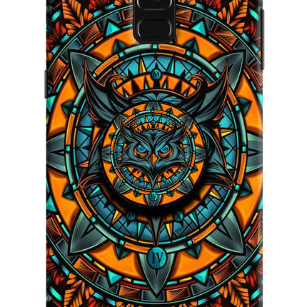 Angry Owl Samsung A8 plus Pop Case by Casekaro