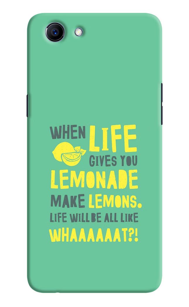 Quote Realme 1 Hard Case Back Cover by Casekaro