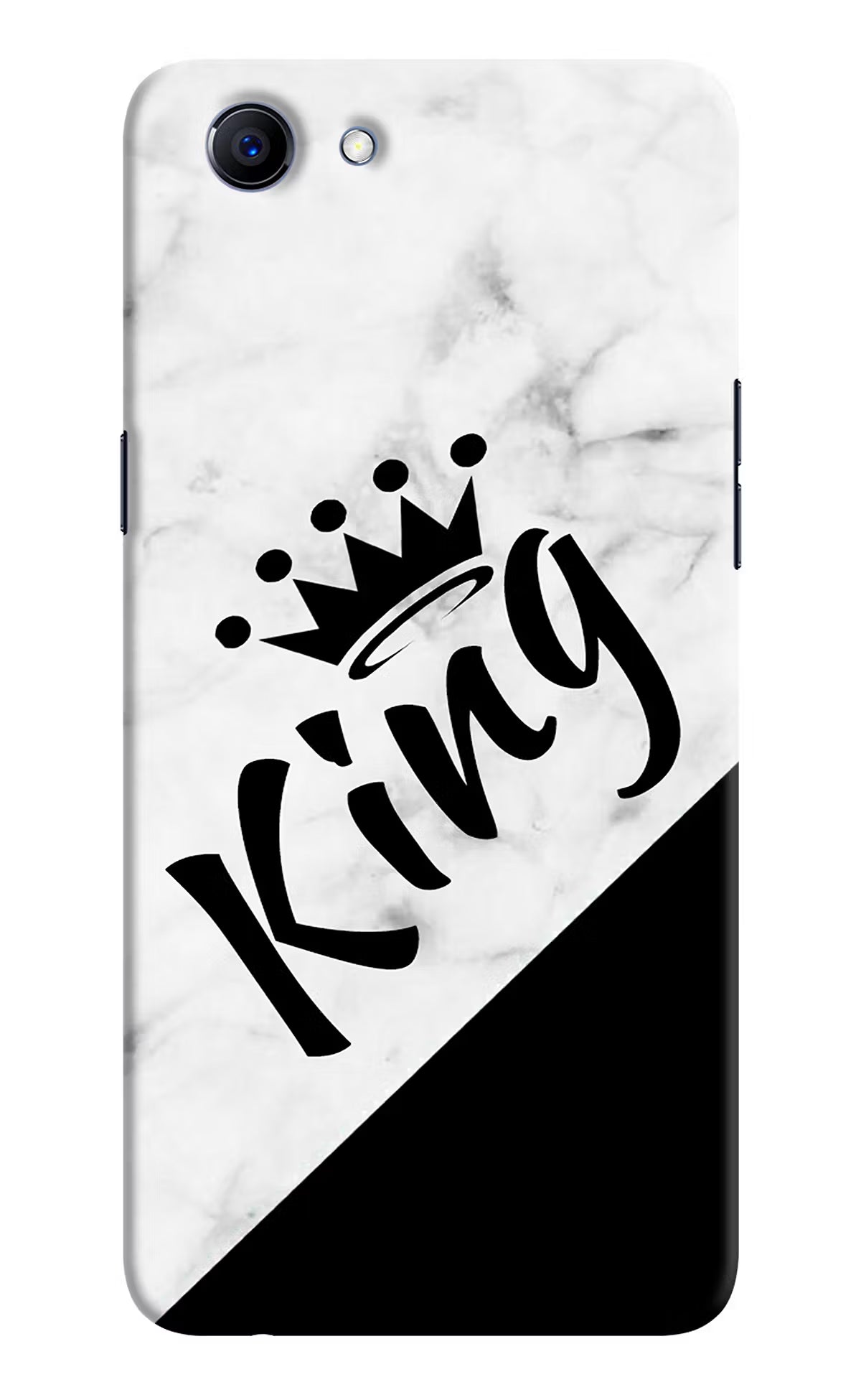King Realme 1 Hard Case Back Cover by Casekaro
