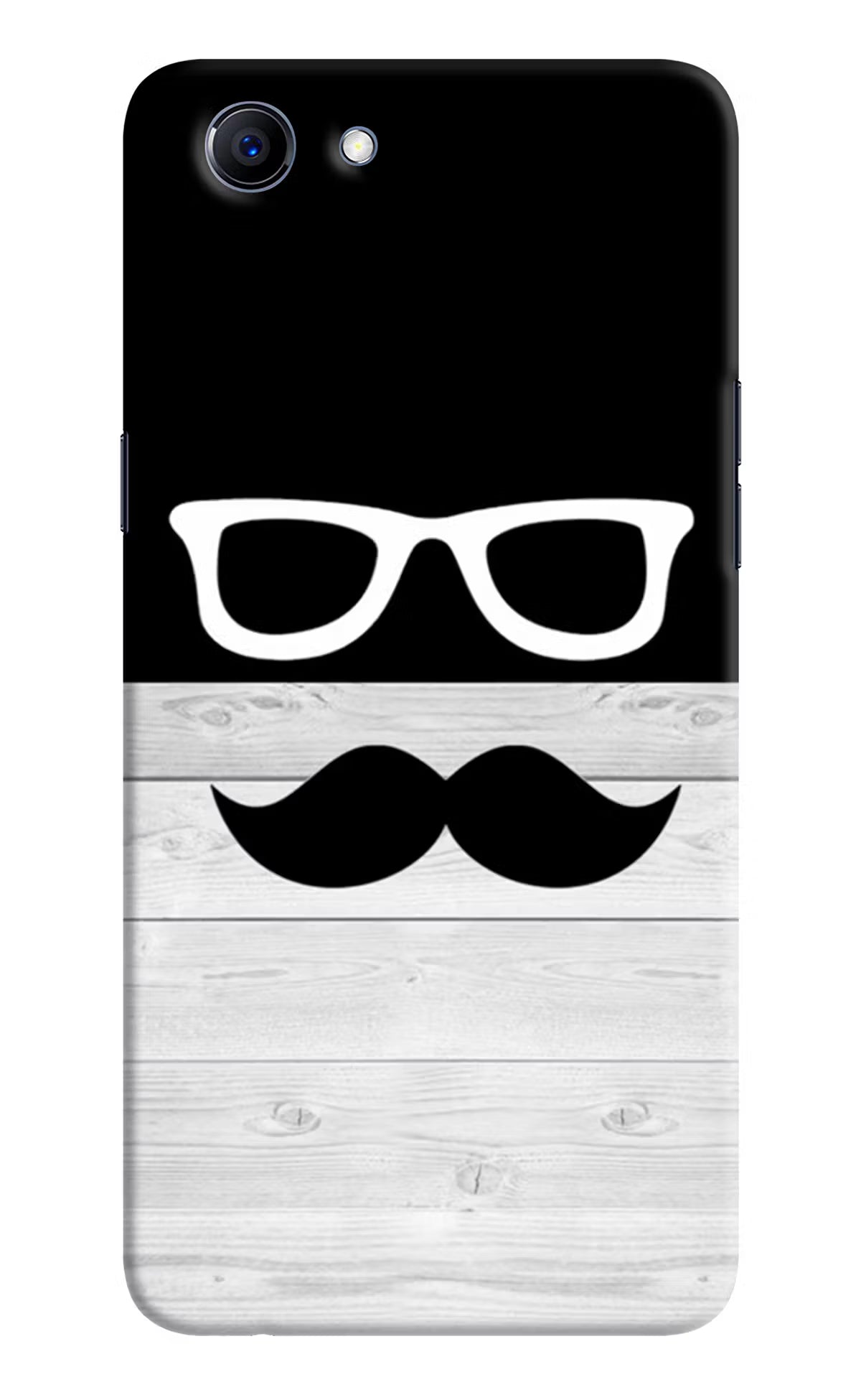 Mustache Realme 1 Hard Case Back Cover by Casekaro