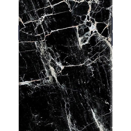 Black Marble Texture Realme 1 Hard Case Back Cover by Casekaro