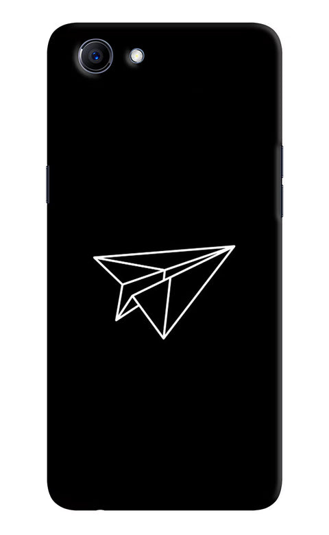 Paper Plane White Realme 1 Back Cover