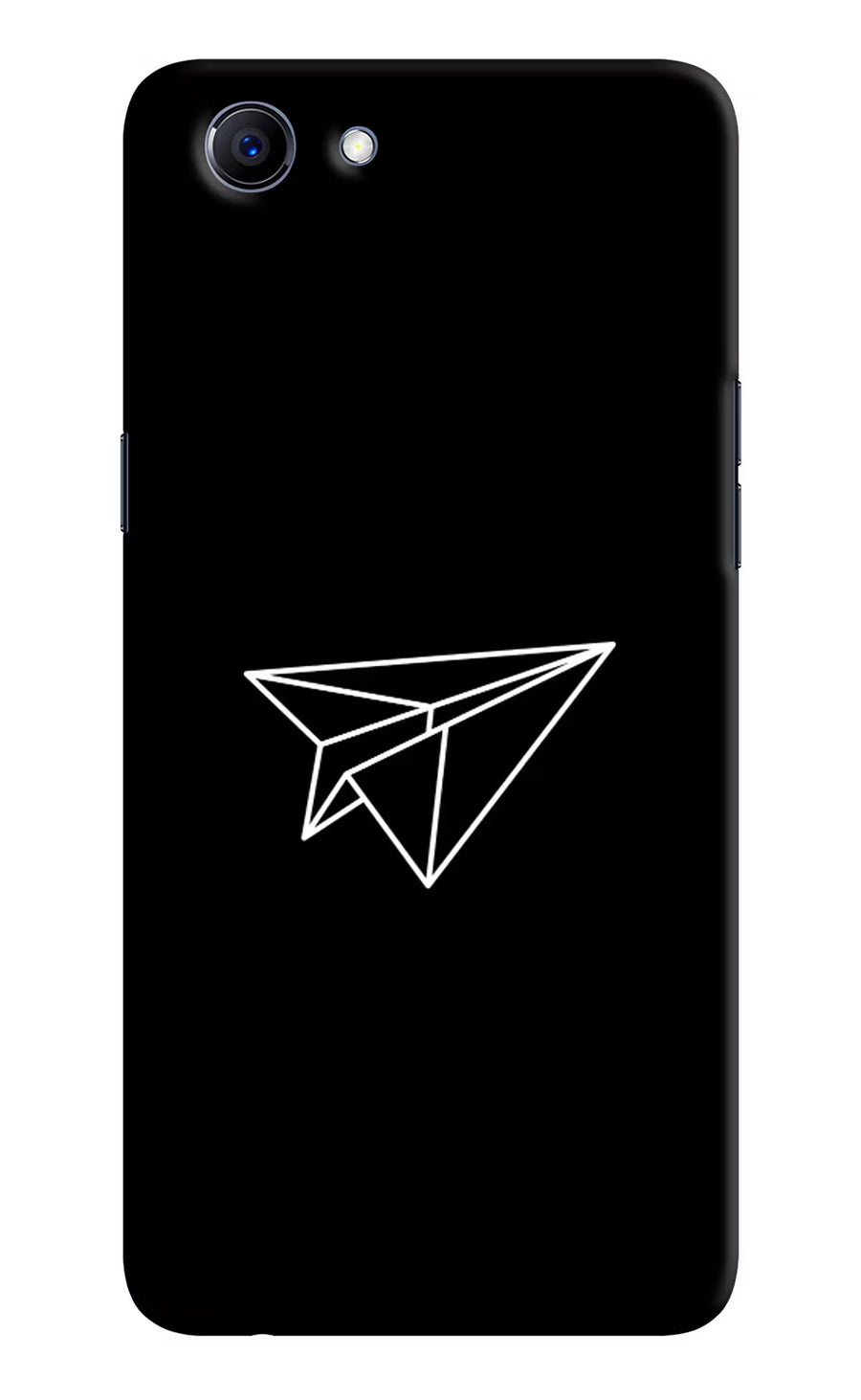 Paper Plane White Realme 1 Back Cover, Hard case