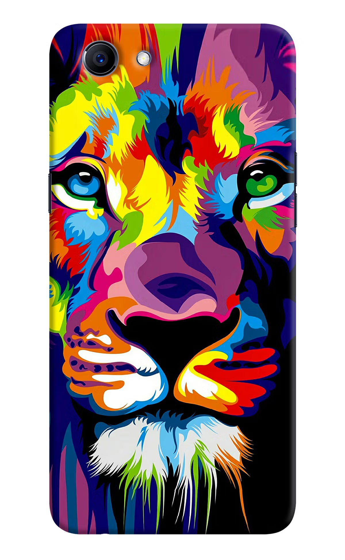 Lion Realme 1 Hard Case Back Cover by Casekaro