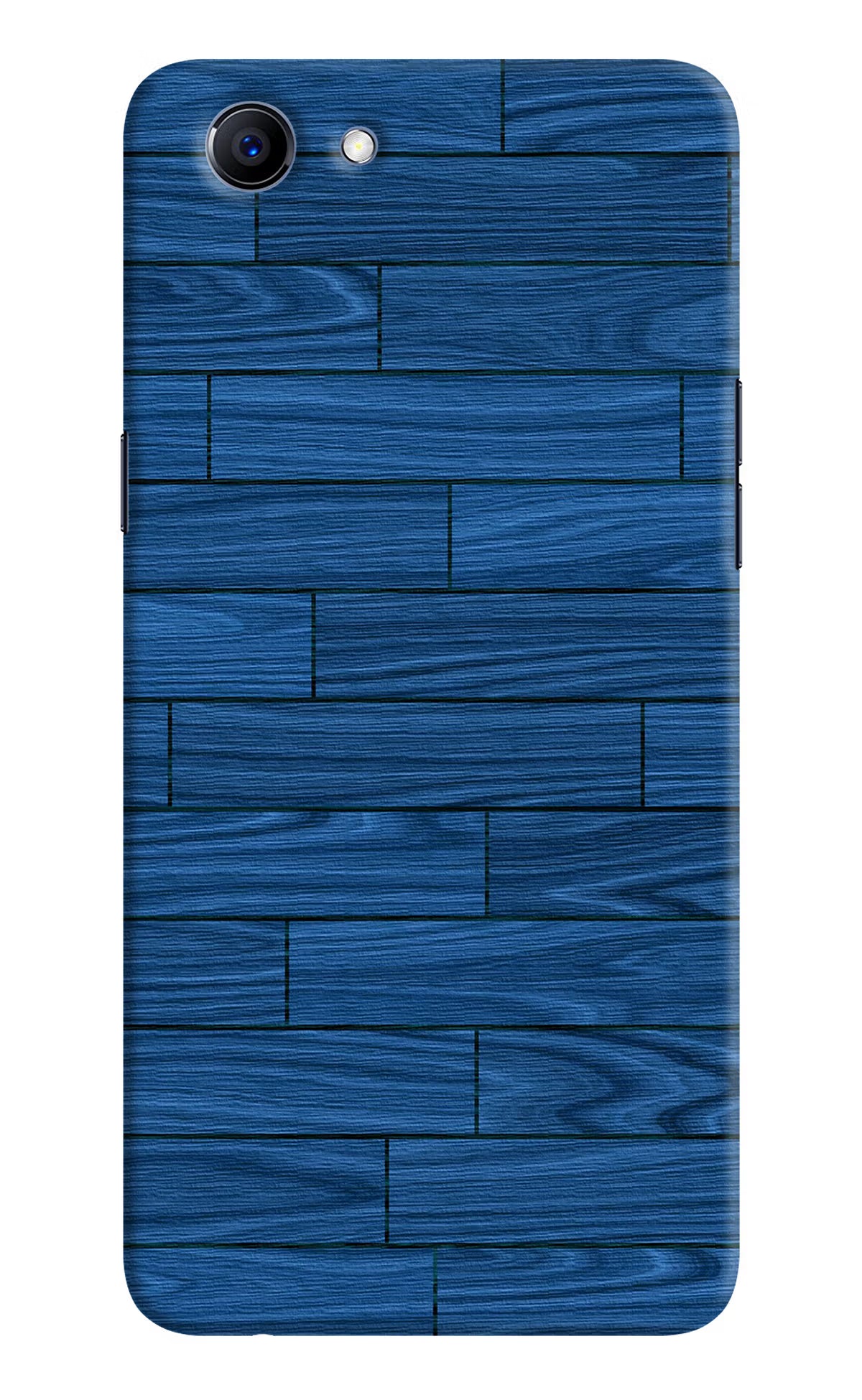 Wooden Texture Realme 1 Hard Case Back Cover by Casekaro