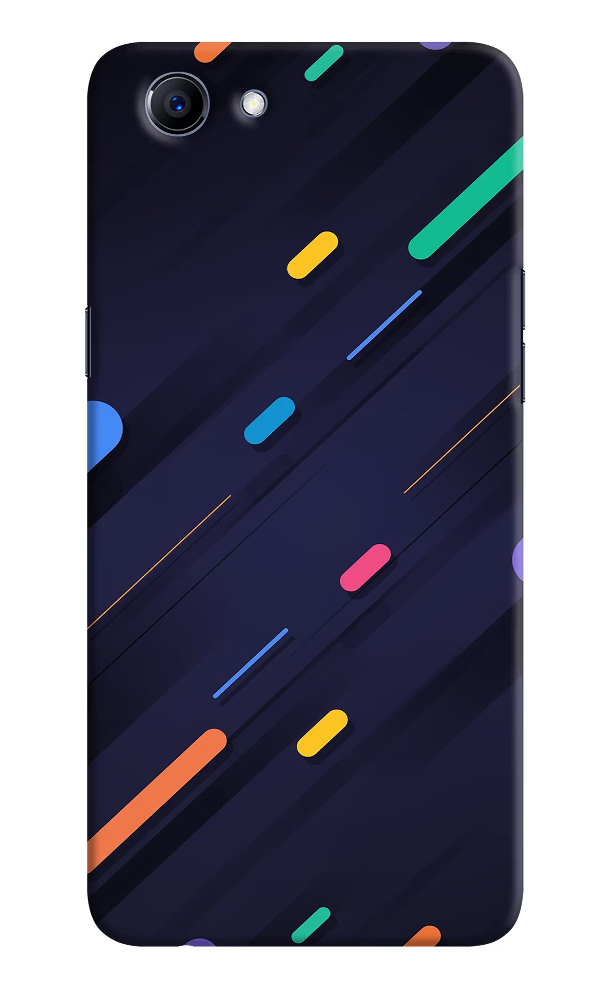 Abstract Design Realme 1 Hard Case Back Cover by Casekaro