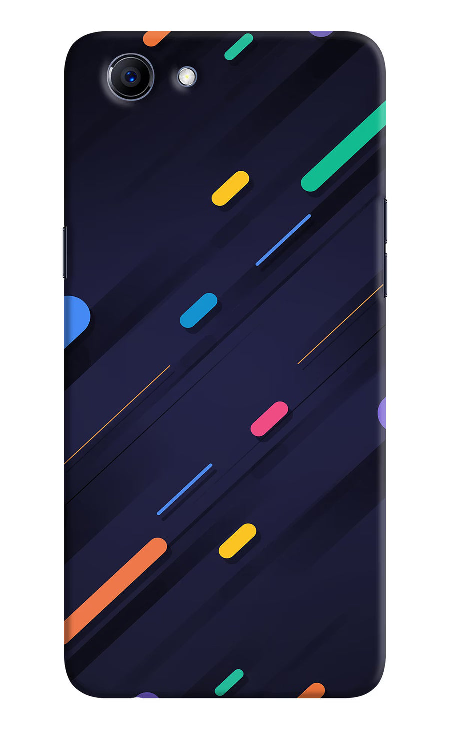 Abstract Design Realme 1 Back Cover, Hard case