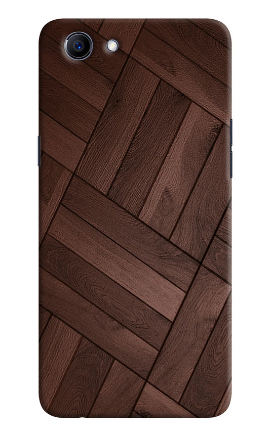 Wooden Texture Design Realme 1 Hard Case Back Cover by Casekaro