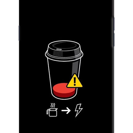 Coffee Realme 1 Hard Case Back Cover by Casekaro