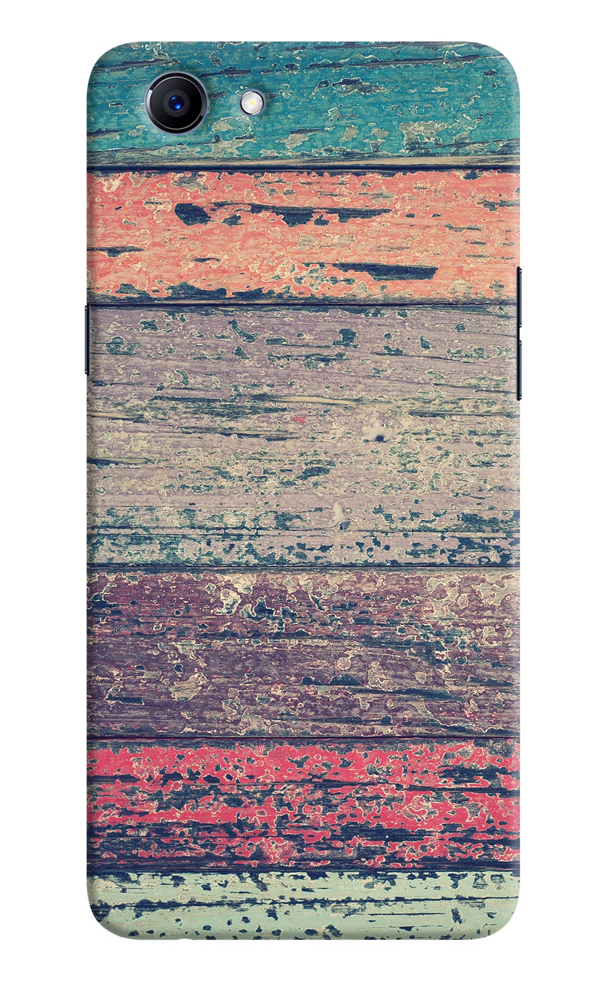 Colourful Wall Realme 1 Hard Case Back Cover by Casekaro