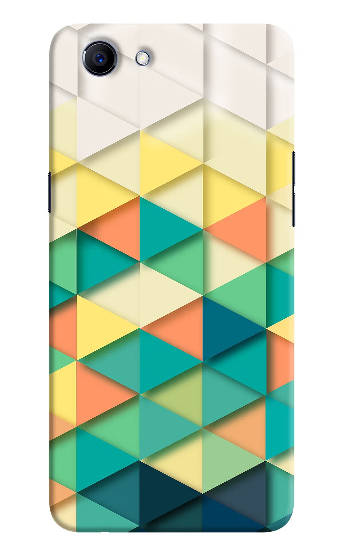 Abstract Realme 1 Hard Case Back Cover by Casekaro