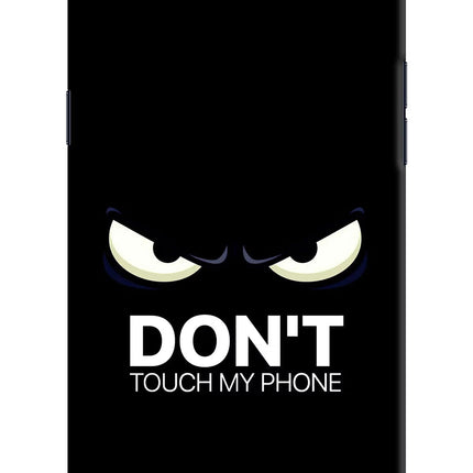 Don'T Touch My Phone Realme 1 Hard Case Back Cover by Casekaro