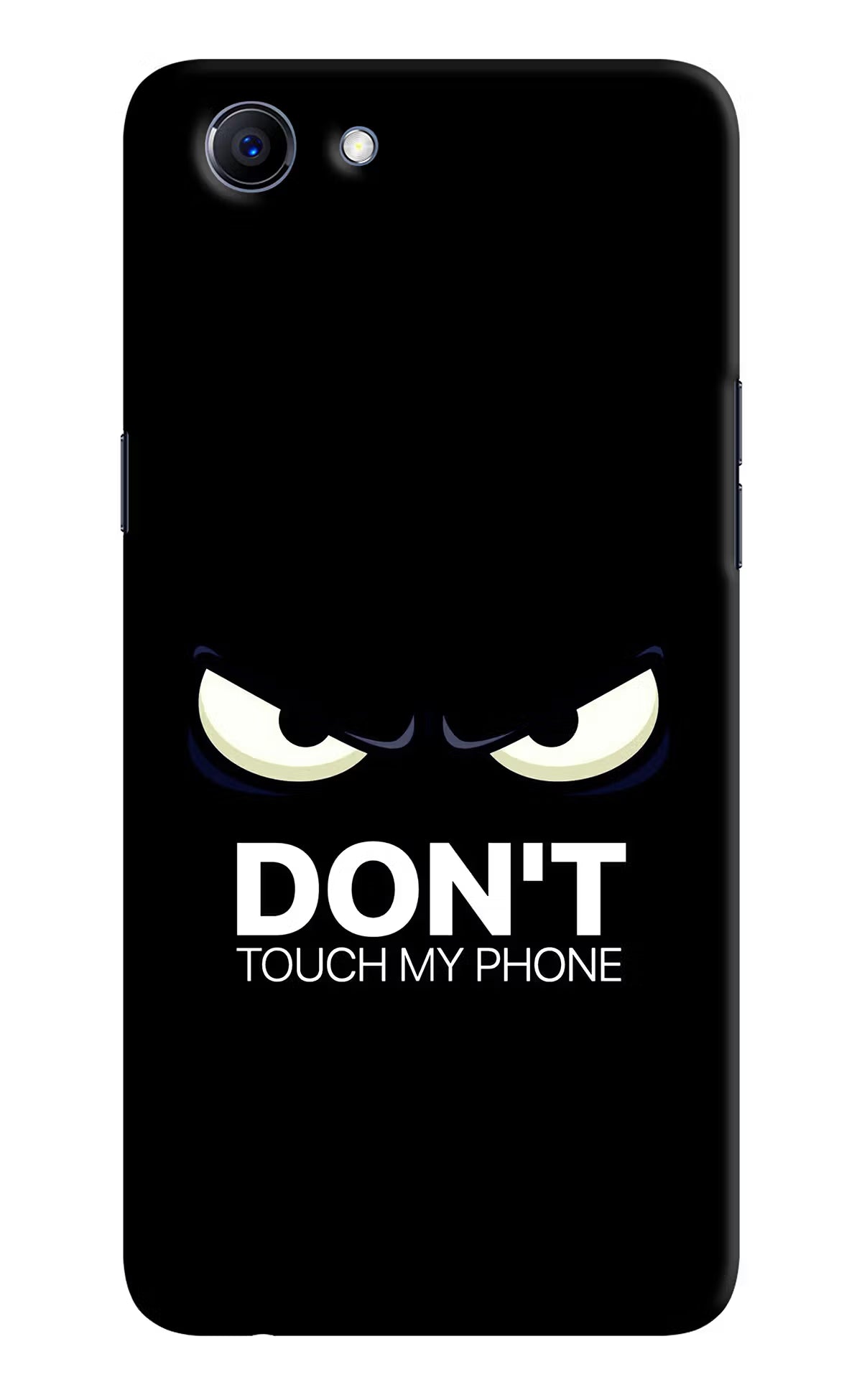 Don'T Touch My Phone Realme 1 Hard Case Back Cover by Casekaro