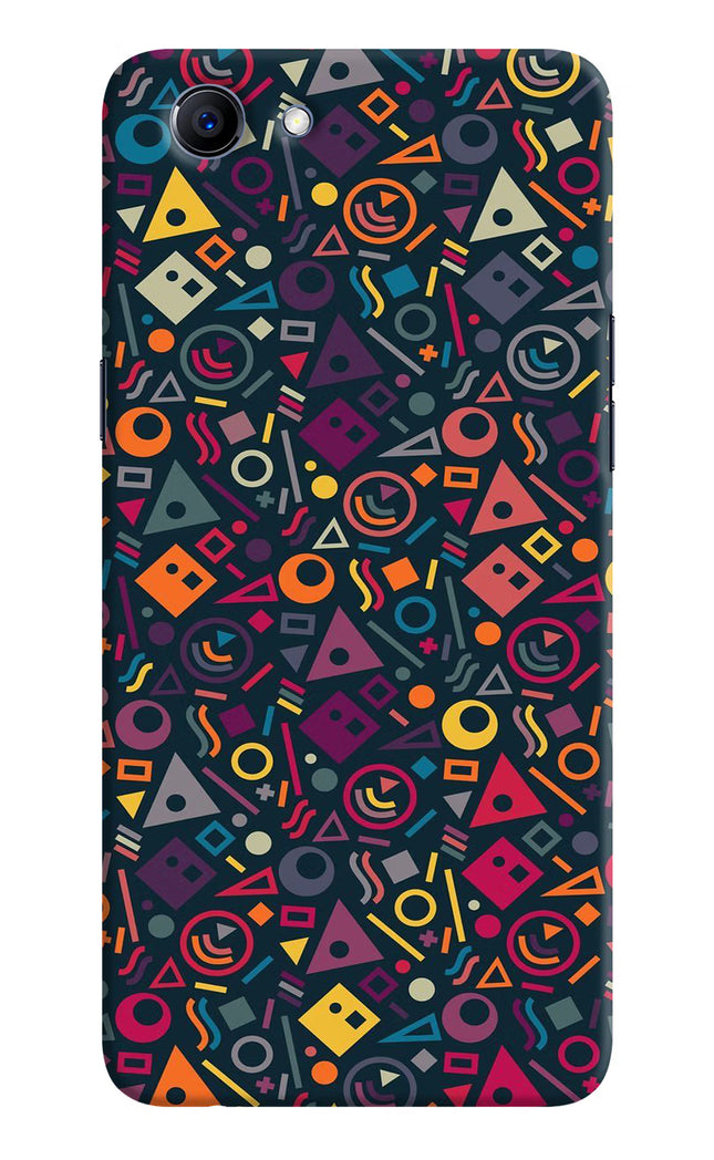Geometric Abstract Realme 1 Hard Case Back Cover by Casekaro