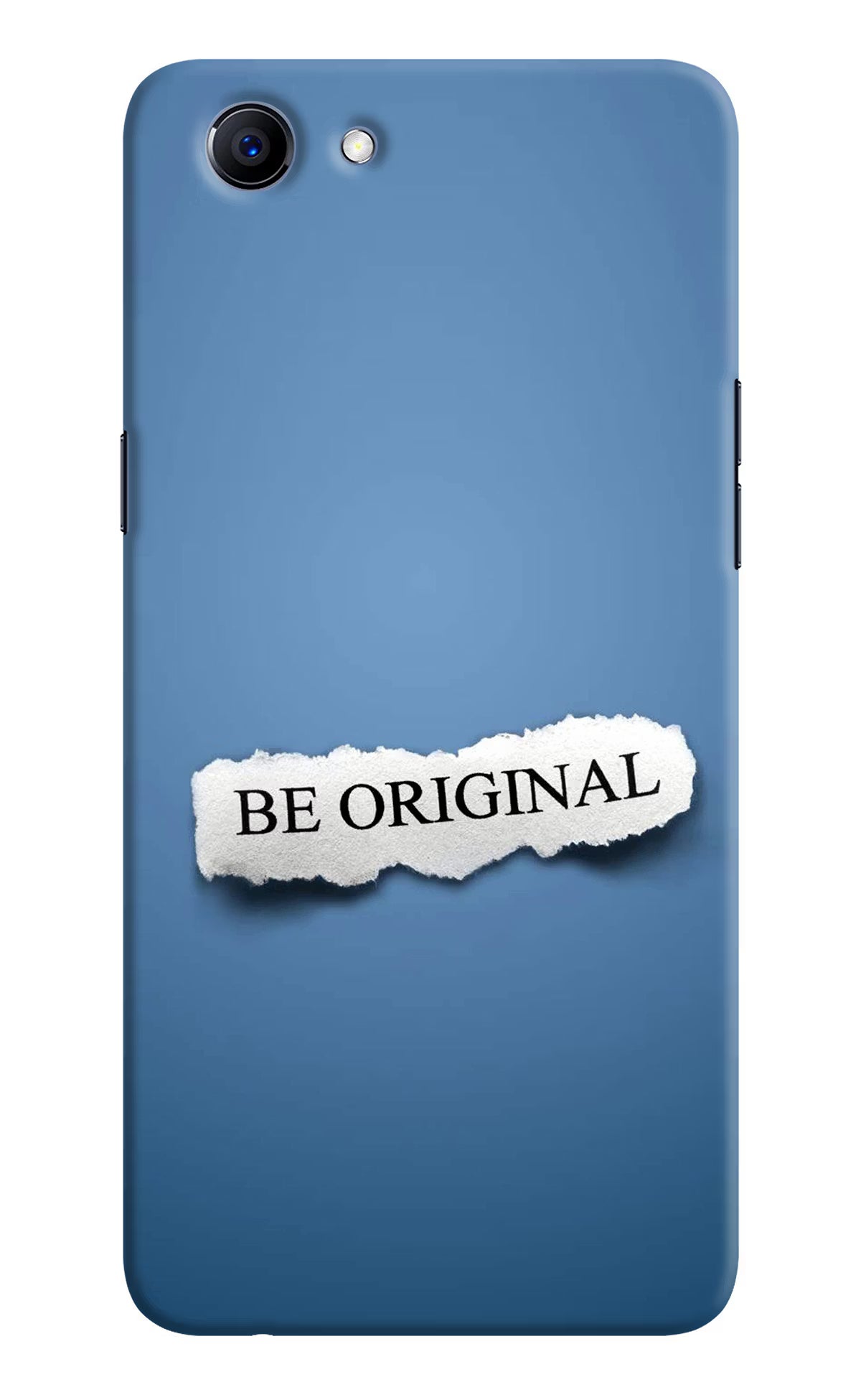 Be Original Realme 1 Hard Case Back Cover by Casekaro