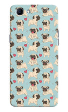 Pug Dog Realme 1 Hard Case Back Cover by Casekaro