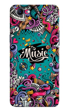 Music Graffiti Realme 1 Hard Case Back Cover by Casekaro