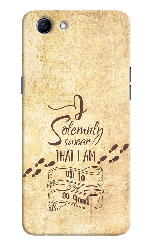 I Solemnly swear that i up to no good Realme 1 Hard Case Back Cover by Casekaro