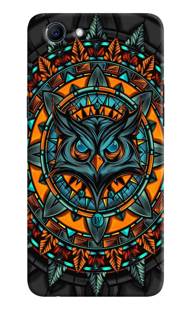 Angry Owl Art Realme 1 Hard Case Back Cover by Casekaro