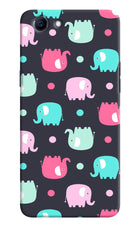 Elephants Realme 1 Hard Case Back Cover by Casekaro