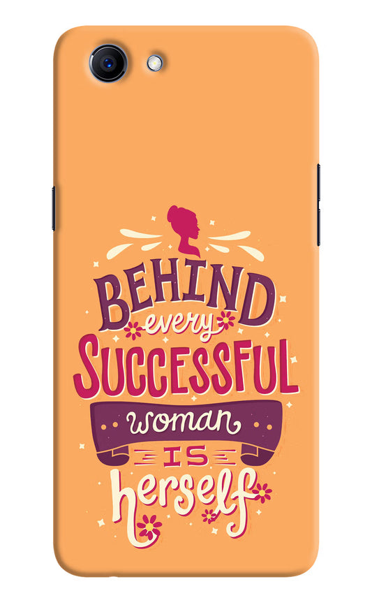Behind Every Successful Woman There Is Herself Realme 1 Hard Case Back Cover by Casekaro