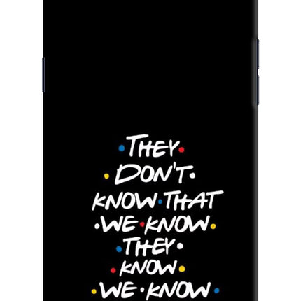 FRIENDS Dialogue Realme 1 Hard Case Back Cover by Casekaro