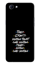 FRIENDS Dialogue Realme 1 Hard Case Back Cover by Casekaro